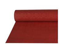 PAPSTAR Nappe En Coton Damassé Bordeaux 50 X 1m 12571