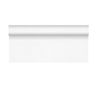 Papstar Nappe, Tissu Polaire, Blanc, 10 x 10 x 120 cm