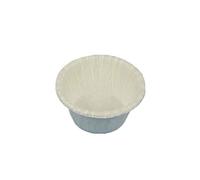 Papstar Pack 20 Moules À Pâtisserie "Muffin" Papier D 50mm H 35mm Blanc