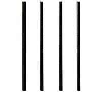 Paille en papier 'pure', 210 mm, noir