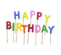 PAPSTAR - PAPSTAR Bougie pour gƒteau d'anniversaire"Happy Birthday"