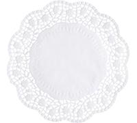 PAPSTAR Pointe à tarte ronde Diamètre : 200 mm blanc 100 pièces