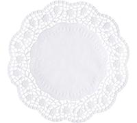 PAPSTAR Pointe à tarte ronde Diamètre : 330 mm blanc 8 pièces