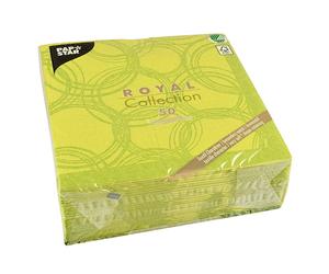 Papstar RC Serviettes Bubbles Citron