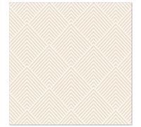 Papstar RC Serviettes Élégance Champ.