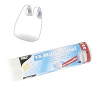 PAPSTAR Roujeau de 15 Sacs poubelle HDPE 35 litres Transparent