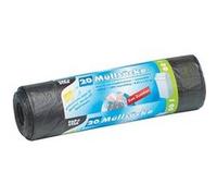 Papstar sac poubelle, filme pehd, gris, 75.00 x 65.00 x 75.00 cm Gris G