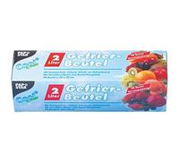 PAPSTAR Sachet Congélation Hermétique 2 Litres, Emballage Plastique Alimentaire Transparent, 200x300 mm