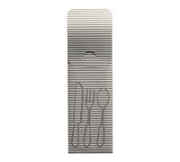 Papstar Sacs de Couverts Gris 23,5x7,3