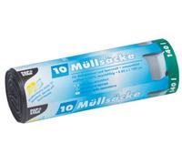 PAPSTAR Sacs poubelle HDPE, 140 litres, noir