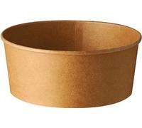 PAPSTAR Saladier "pure" rond 500 ml brun 50 pièces