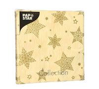 Papstar Serv. Crème Christmas Shine