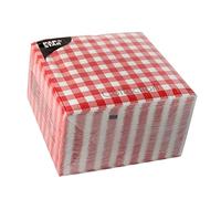 PAPSTAR Serviette à motif "Vichy", 300 x 300 mm