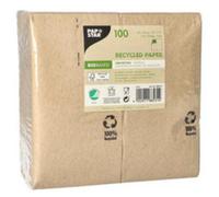 PAPSTAR Serviette de bistro, 330 x 330 mm, naturel