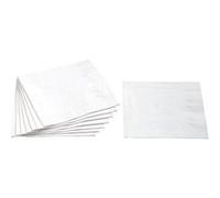 PAPSTAR - Serviette - Taille 33 x 33 cm - jetable - blanc (pack de 250) Blanc