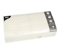 Papstar Serviettes de table 14486 - en papier 33 x 33 cm, 2 plis, blanc (pack de 250)