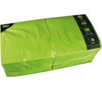 PAPSTAR Servietten, 330 x 330 mm, 3-lagig, apfelgrn