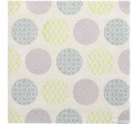 PAPSTAR Serviettes à motif "ROYAL Collection Rococo" vert 50 pièces