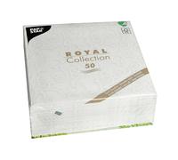Papstar Serviettes Casali Blanc