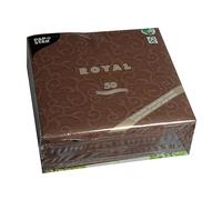 Papstar Serviettes Casali Braun