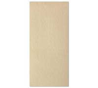 Papstar Serviettes Champagne 40x40cm 50 Pièce Plié