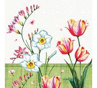 PAPSTAR Serviettes de Pâques "Florentina" 330 x 330 mm 100 pièces
