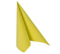 PAPSTAR Serviettes de table "ROYAL Collection" vert citron 20 pièces