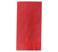 Papstar Serviettes Rouge 40x40cm 3lagig 250 Pièce