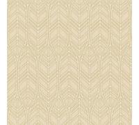 PAPSTAR Serviettes 'ROYAL Collection Leaves', sable