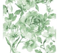 Papstar Serviettes Vert Foncé Rose