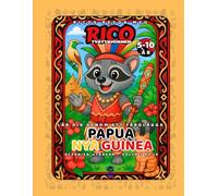 Papua Nya Guinea - Målarbok för barn (5-10 år) | Ricos Resor - Oceanien Vol. 3