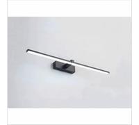 PAPUQ Applique murale LED pour éclairer tableaux et miroirs, LED 8W et 800 lumens, ton lumière chaude, noir mat. 40 cm