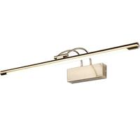 PAPUQ Applique murale LED pour éclairer tableaux, miroirs,12W style traditionnel et élégant, 3000K, bronze antique, articulée. 54 cm, avec interrupteur