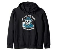 Papy a Toujours Raison Cadeau Papy Drole Original Grand-Père Sweat à Capuche