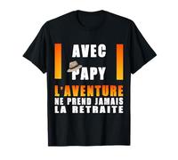Papy Aventure - Esprit Baroudeur Rétro T-Shirt