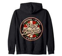 Papy Basque L'Original Le Vrai L'Unique Cadeau Pays Basque Sweat à Capuche