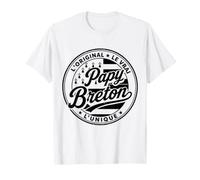 Papy Breton L'Original Le Vrai L'Unique Bretagne Vintage T-Shirt