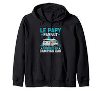 Papy Campeur Camping Car Humour idée Cadeau Papy Grand Père Sweat à Capuche