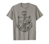 Papy Capitaine Bateau Voiler Cadeau Grand Pere Papytaine T-Shirt