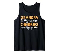 Papy C'est Mon nom Les Cookies sont Mon Jeu Cookie Grandpa Débardeur
