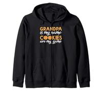 Papy C'est Mon nom Les Cookies sont Mon Jeu Cookie Grandpa Sweat à Capuche