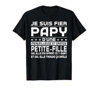 Papy d'une et Grande Petite-Fille Grandpa T-Shirt
