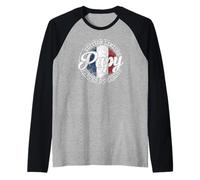Papy Edition Limitee Cadeau pour La Fête des Pères Manche Raglan