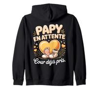 Papy en Attente Cour Déjà Pris Futur Grand Père Sweat à Capuche