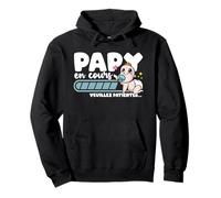 Papy en Cours idée Futur Grand-Pere Annonce Grossesse Papy Sweat à Capuche