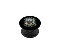 Papy est Mon nom Les Arbres sont Mon Game Forester PopSockets PopGrip Adhésif