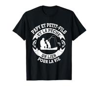 Papy et Petit Fils et la Pêche Humour Original pour Pêcheur T-Shirt
