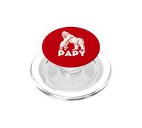 Papy Grand Père Afrique Africain Gorille Nature Sauvage PopSockets PopGrip pour MagSafe