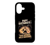 Papy Guitariste Trois Accords Mille Souvenirs Coque pour iPhone 17