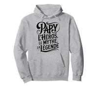 Papy Héros Mythe Légende Humour Thème Fête Grand-Père Papy Sweat à Capuche